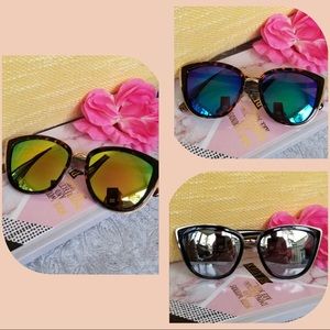 HIGH Quality Fashion Cat eye mirrod Oversized Squa